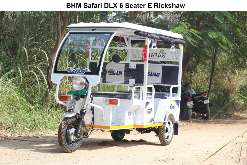 BHM Safari DLX 6 Seater E Rickshaw