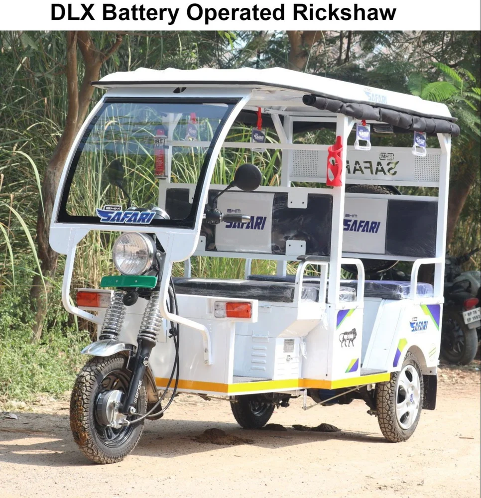 DLX Battery Operated Rickshaw