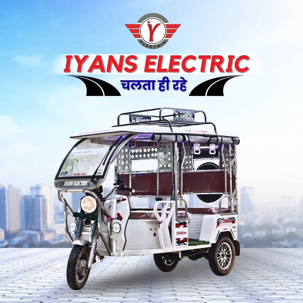 Battery Passenger E Rickshaw